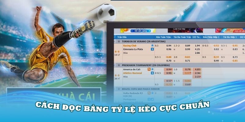 Hiểu rõ về cách đọc bảng tỷ lệ kèo cực chuẩn