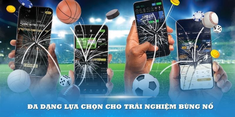 Đa dạng lựa chọn cho trải nghiệm bùng nổ